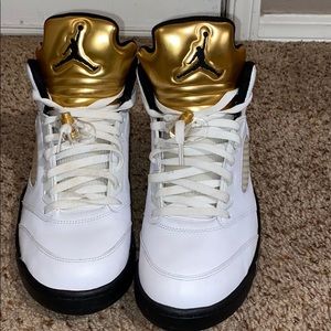 Nike Mens Air Jordan 5 Retro "Olympic"